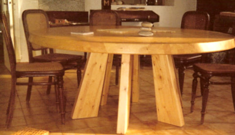 Grande table de séjour